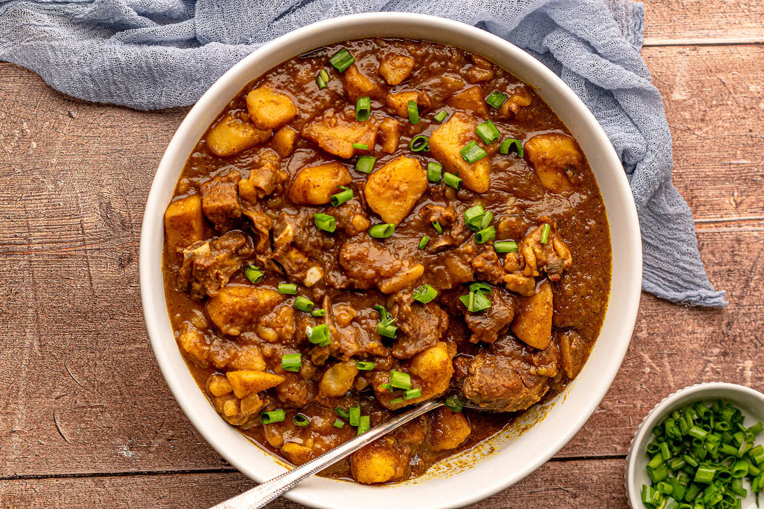 Slow Cooker Jamaican Curry Goat