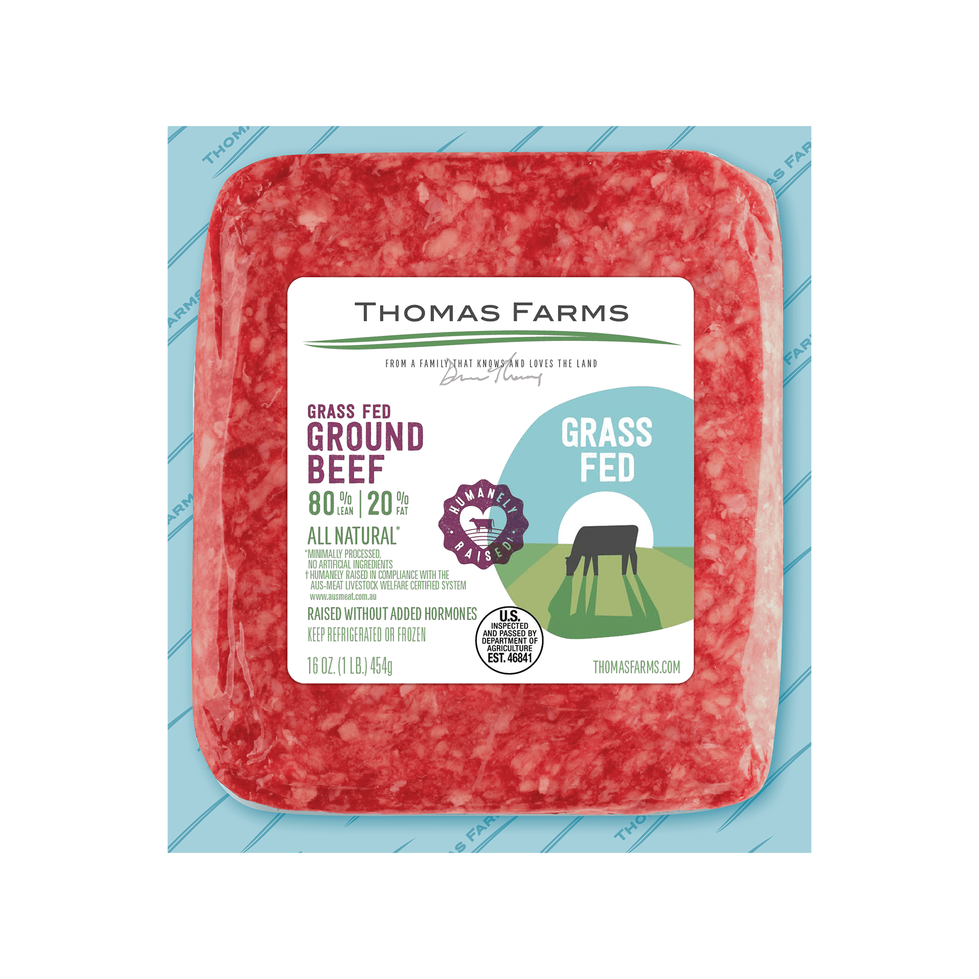 Thomas Farms Grass Fed Ground Beef