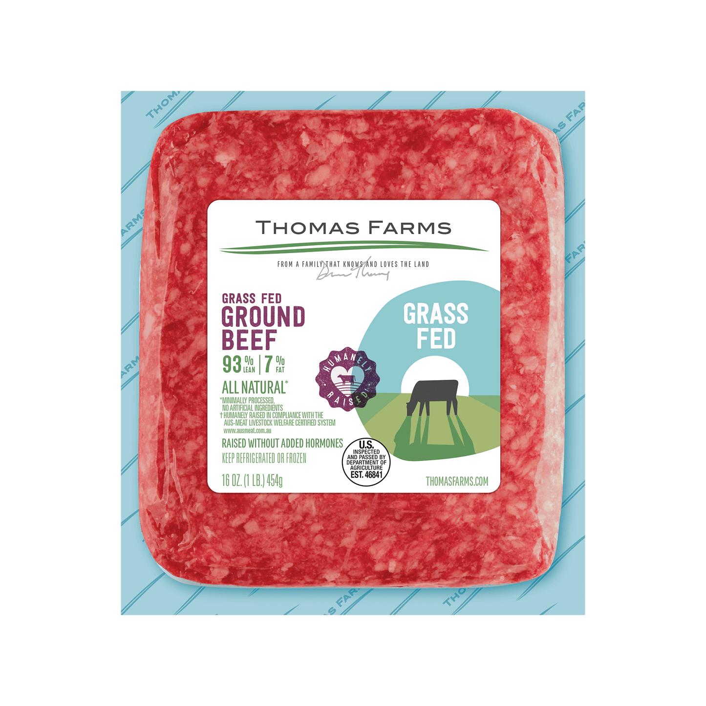 Grass Fed Ground Beef 93/7