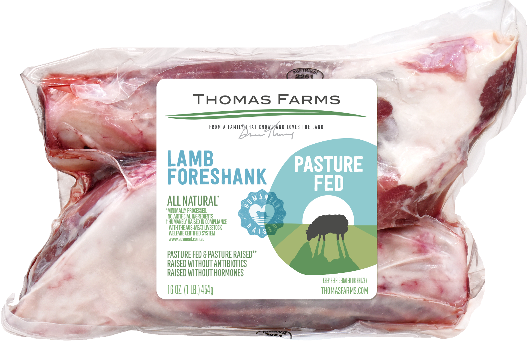 Thomas Farms Lamb Foreshank