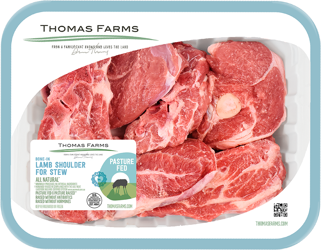 TF Lamb Stew Meat (Boneless or Bone-in)