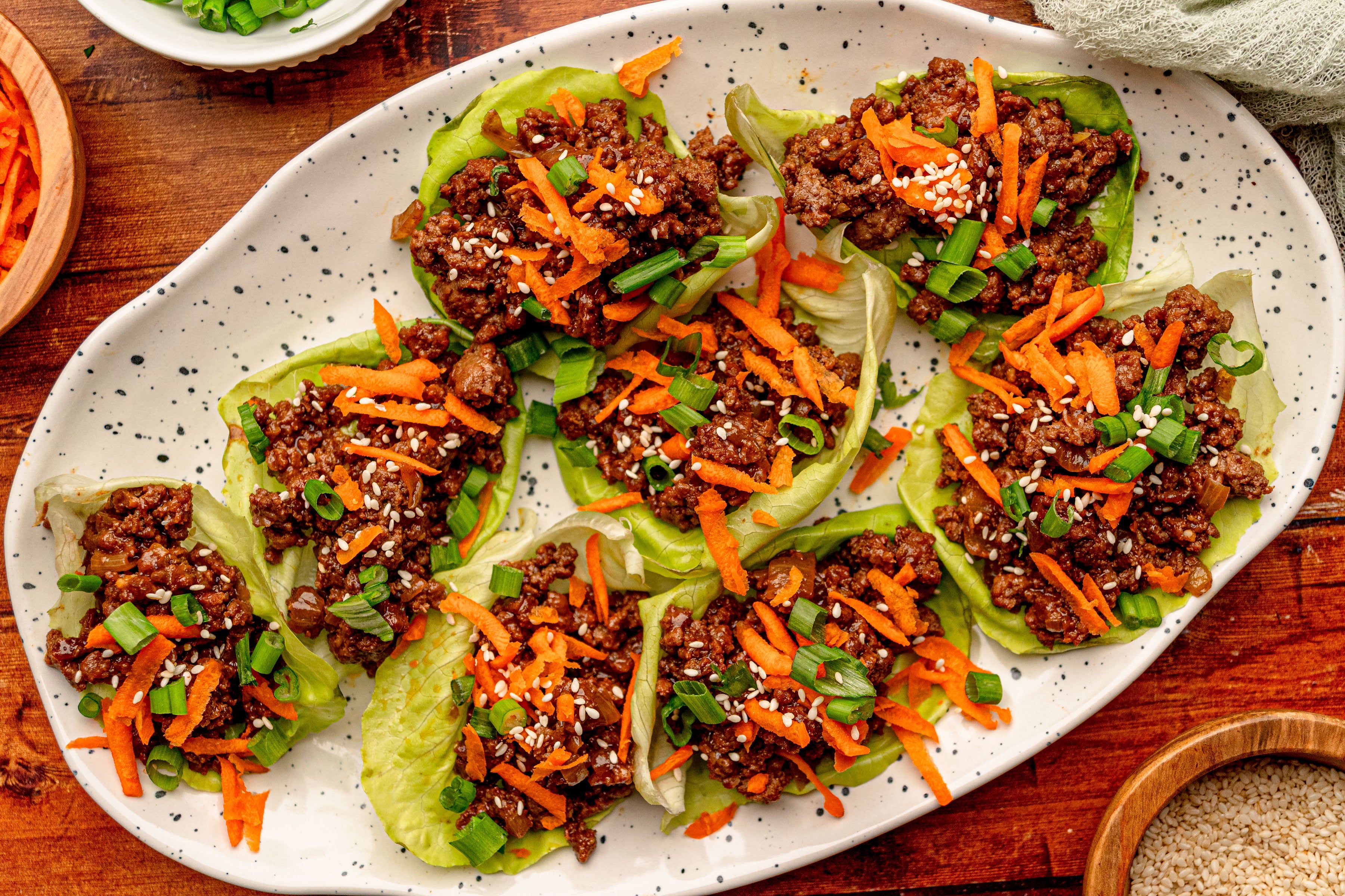 Korean Beef Lettuce Wraps – Thomas Farms