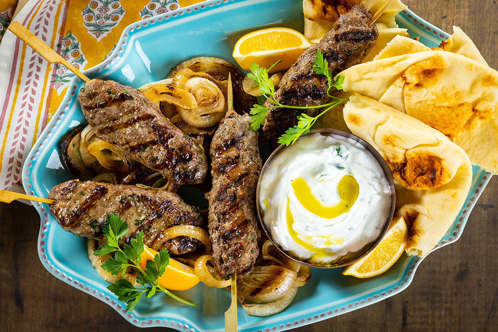 Middle Eastern Lamb Kofta Kebabs