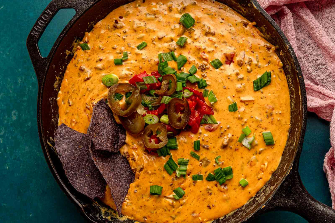 Game Day Beef Queso Dip