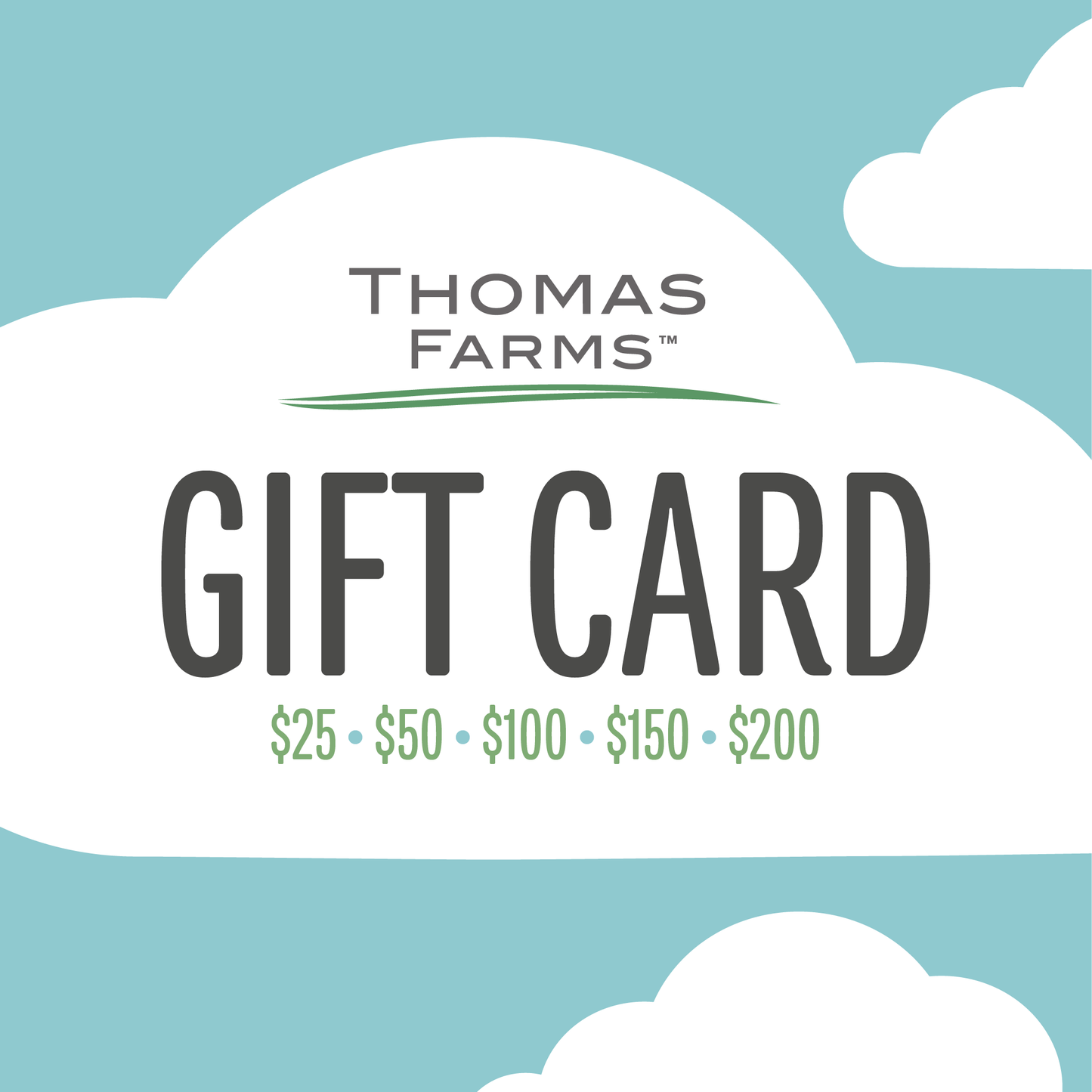 Thomas Farms Gift Card
