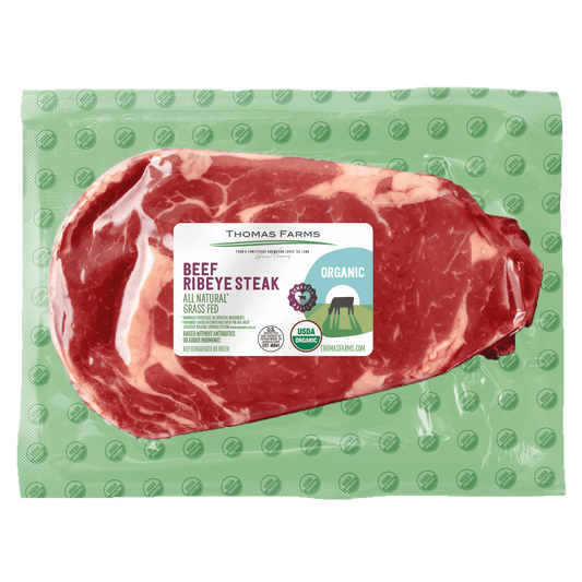 Organic Beef Ribeye Steak