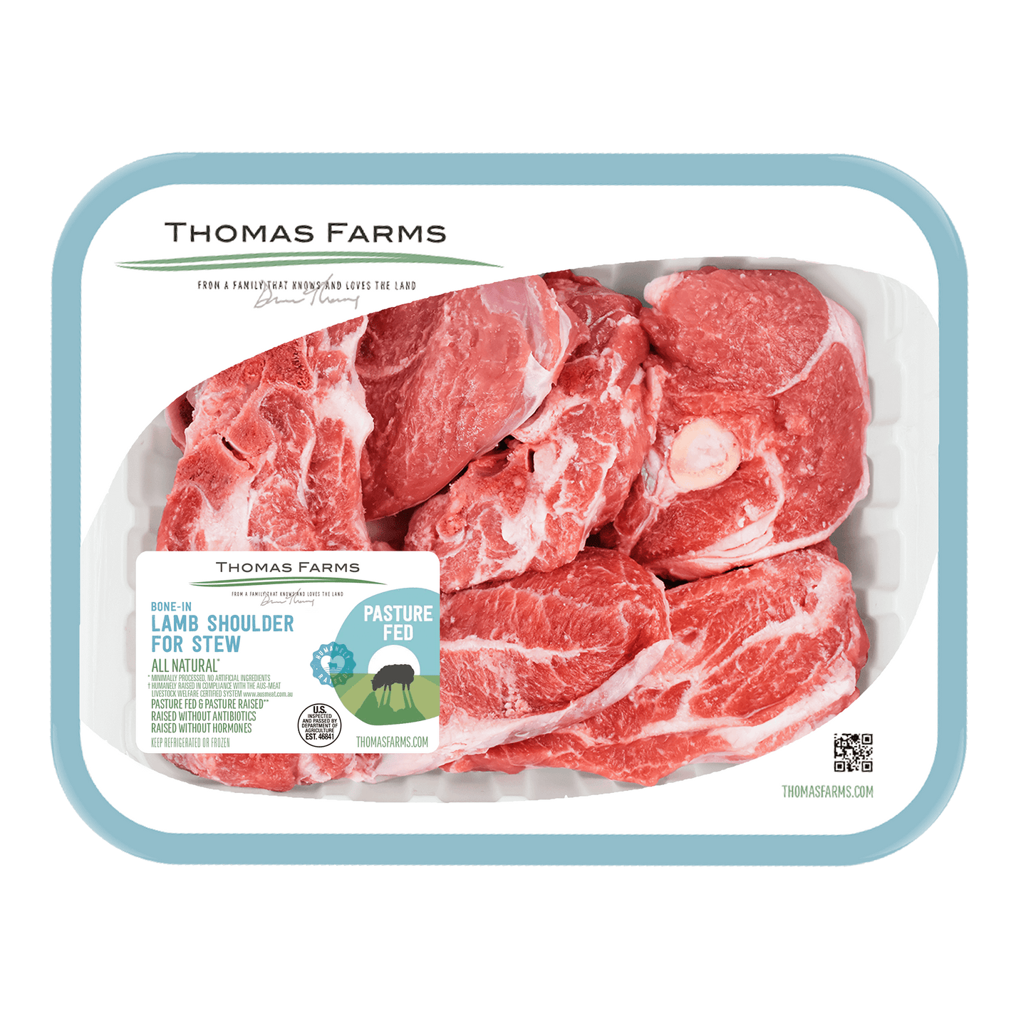 BoneIn Lamb Shoulder for Stew Thomas Farms