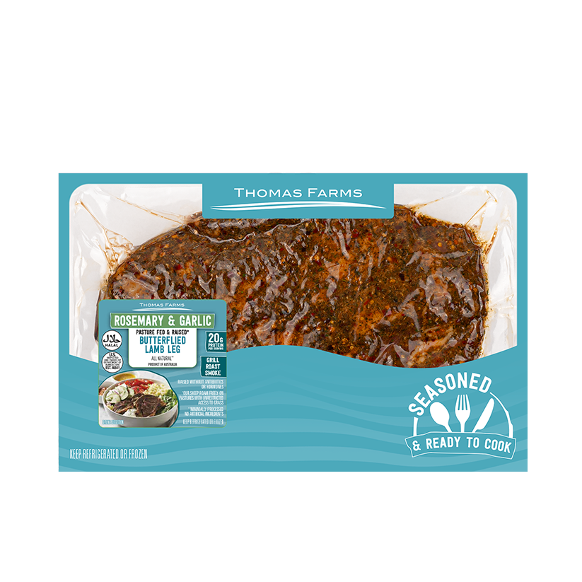 Rosemary & Garlic Butterflied Lamb Leg