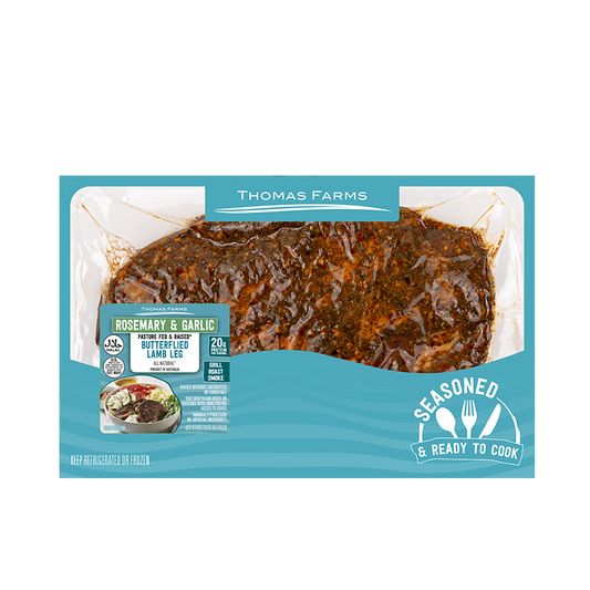 Rosemary & Garlic Butterflied Lamb Leg