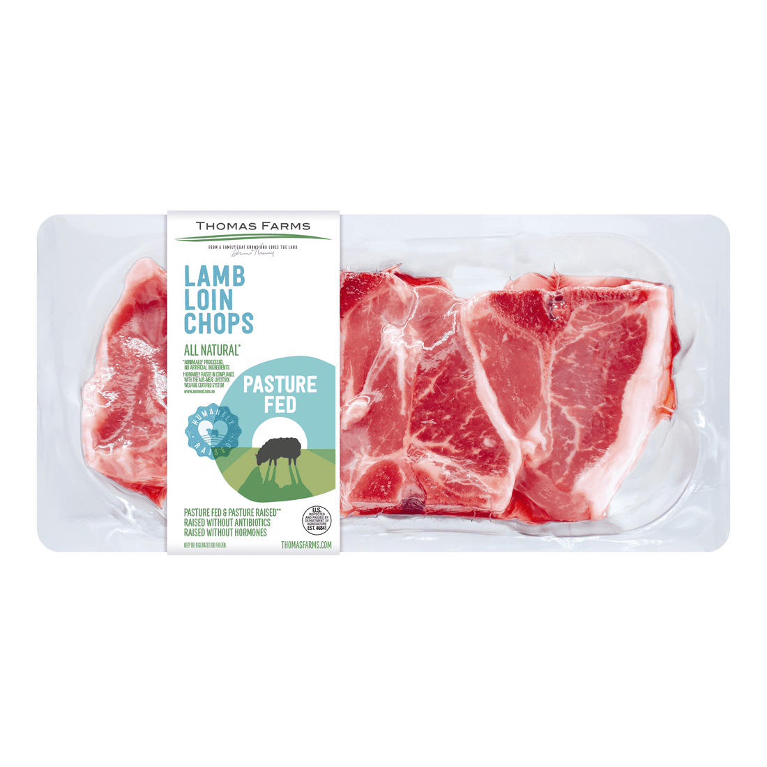 Lamb Loin Chops Thomas Farms
