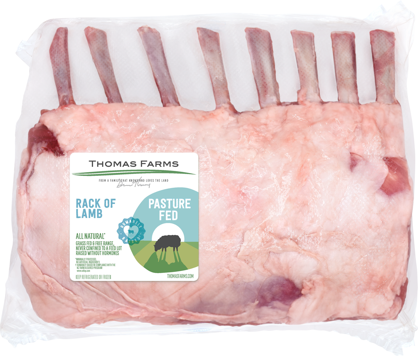 Thomas Farms Rack of Lamb